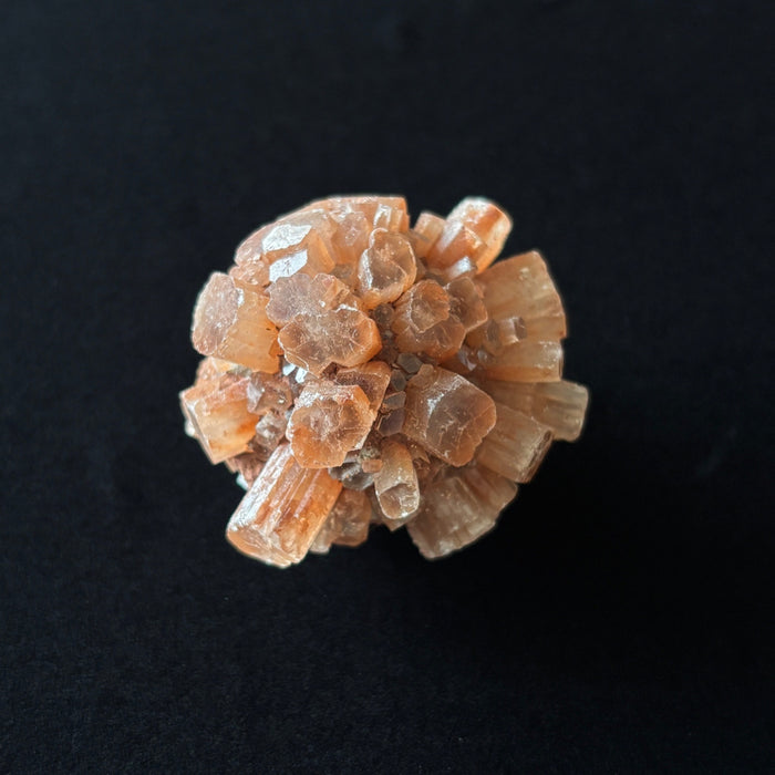 Aragonite Sputnik Cluster Carnelian Charger Sacral Chakra Crystal Set