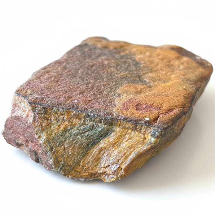 Tigers Eye Stone Slab Golden Brown Raw Display Crystal