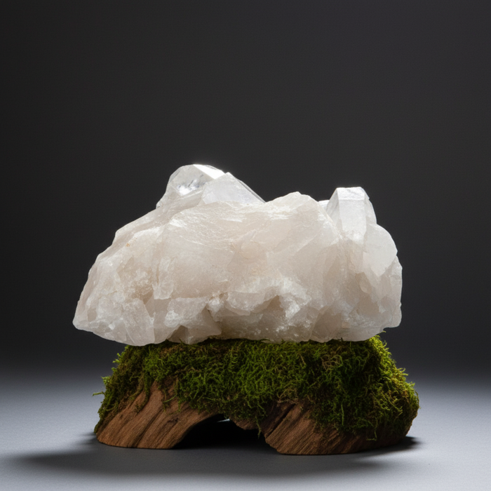 Clear Quartz Cluster Energy Point Crystal 4.5 Inch