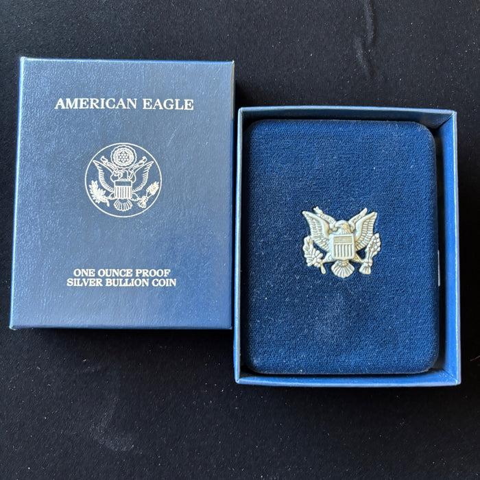 2006-W American Silver Eagle Proof 1 oz Dollar Coin Complete Box Set