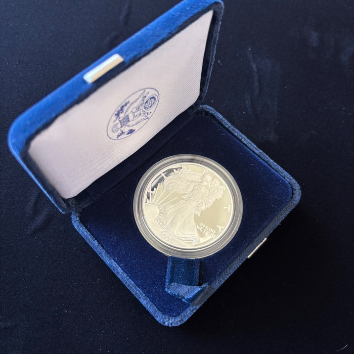 2006-W American Silver Eagle Proof 1 oz Dollar Coin Complete Box Set