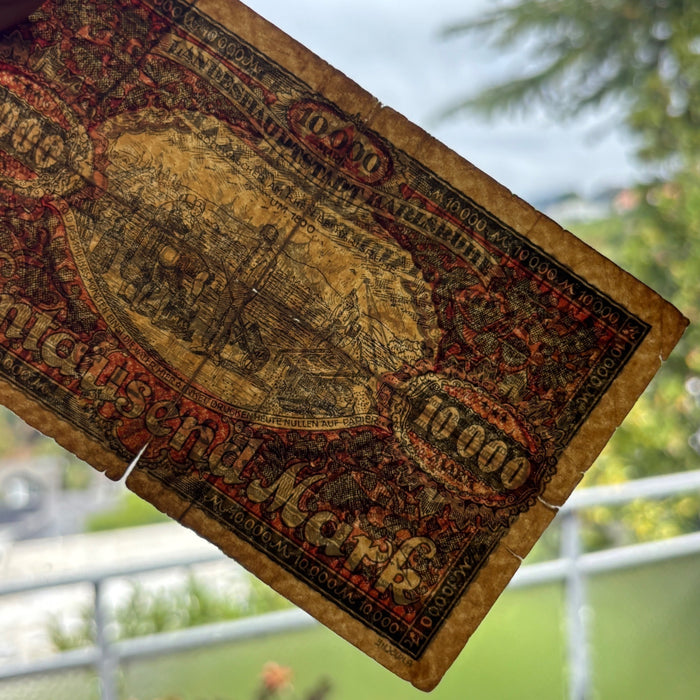 Antique Banknote Lot Germany Weimar Hyperinflation Rise and Fall of the Mark