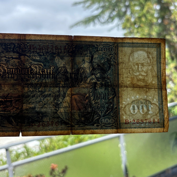 Antique Banknote Lot Germany Weimar Hyperinflation Rise and Fall of the Mark