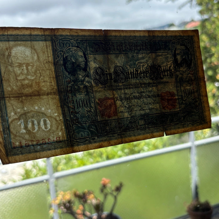 Antique Banknote Lot Germany Weimar Hyperinflation Rise and Fall of the Mark