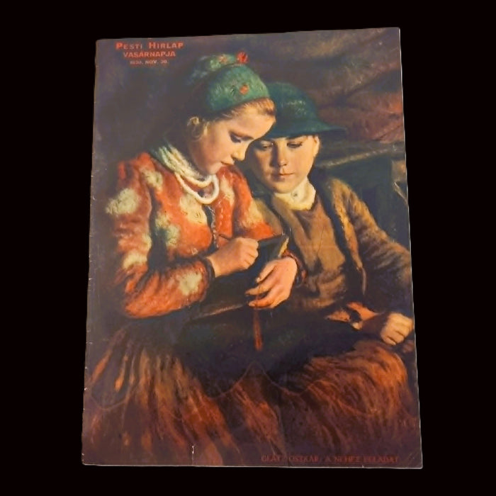 Vintage Art Prints 1930 Classical Children Historic Portrait Color Pages European Ephemera