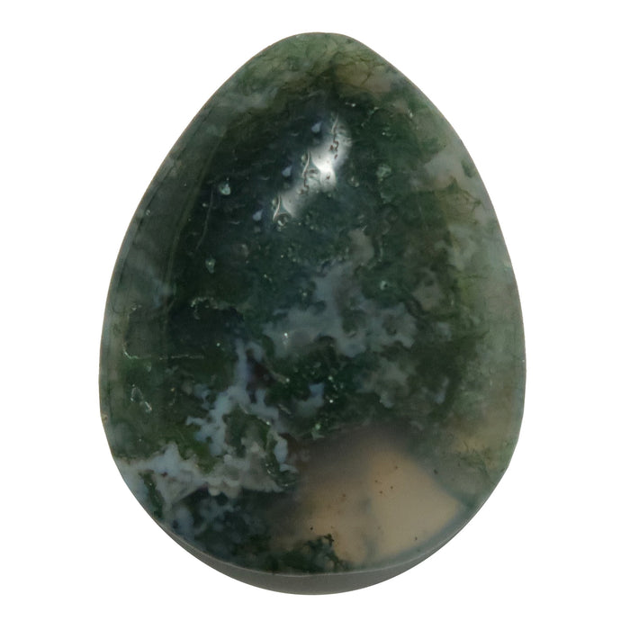 Moss Agate Grid Crystal Green Job Finder Pear