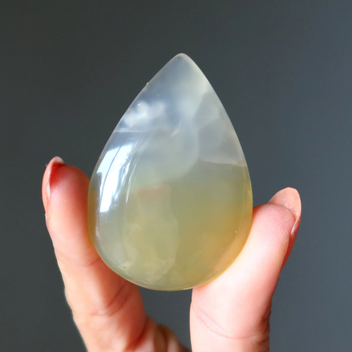 Agate Grid Crystal Bundle Brilliant Cabochon Set of 15