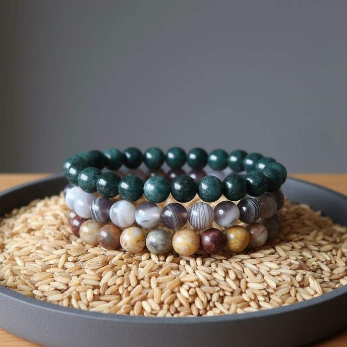Rhodochrosite Bracelet Pink Soulmates Stone