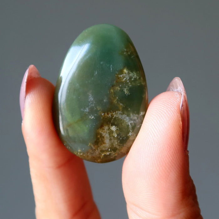 moss agate stone