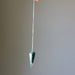 moss agate pendulum