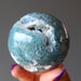 moss agate sphere