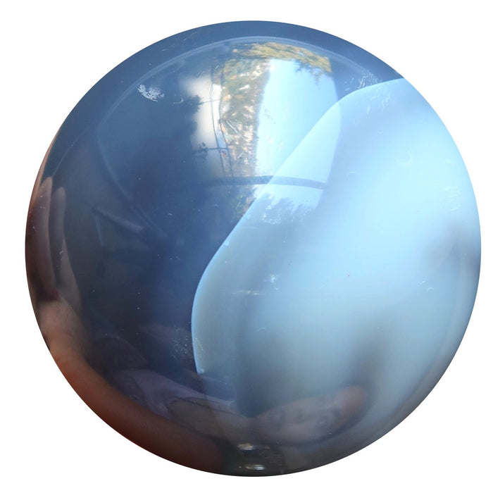 blue lace agate sphere
