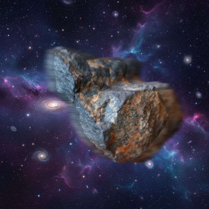 Agoudal Meteorite Jumbo Chondrite Full Bodied Flyer