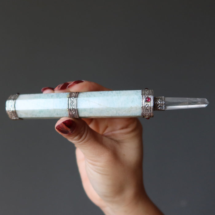amazonite wand
