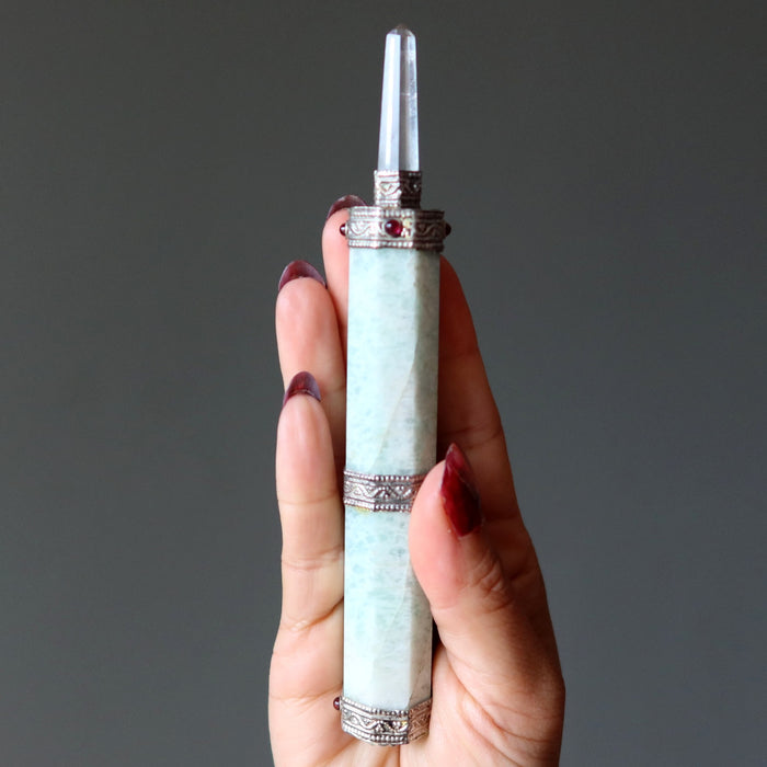 amazonite wand