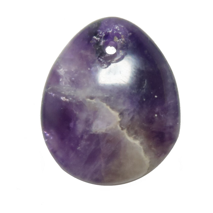 Amethyst Grid Pear Smooth Wounded Warrior