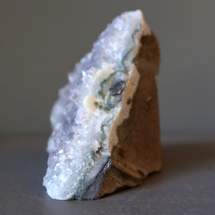 Amethyst Geode Purple Home Office Cluster 2.75 inch