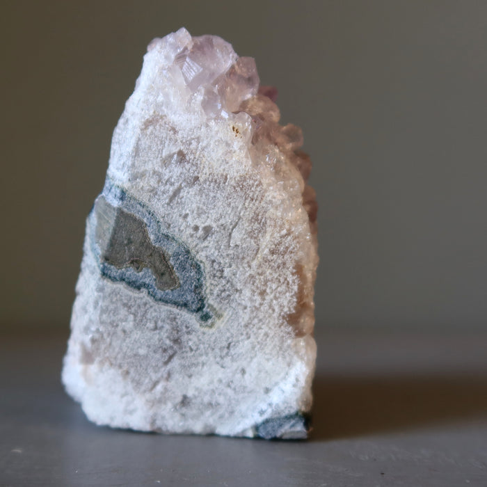 Amethyst Geode Purple Sparkling Crystal Cluster 2.75 inch