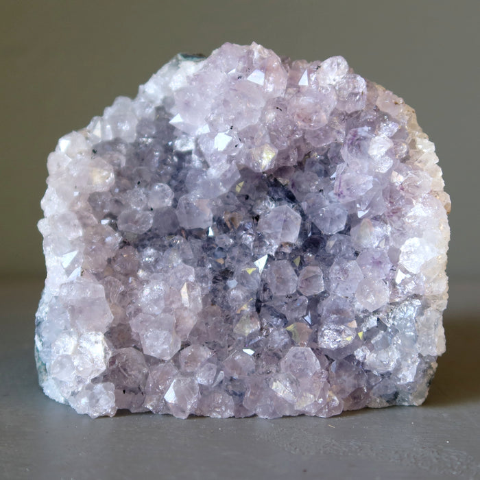 Amethyst Geode Purple Sparkling Crystal Cluster 3.25 inch