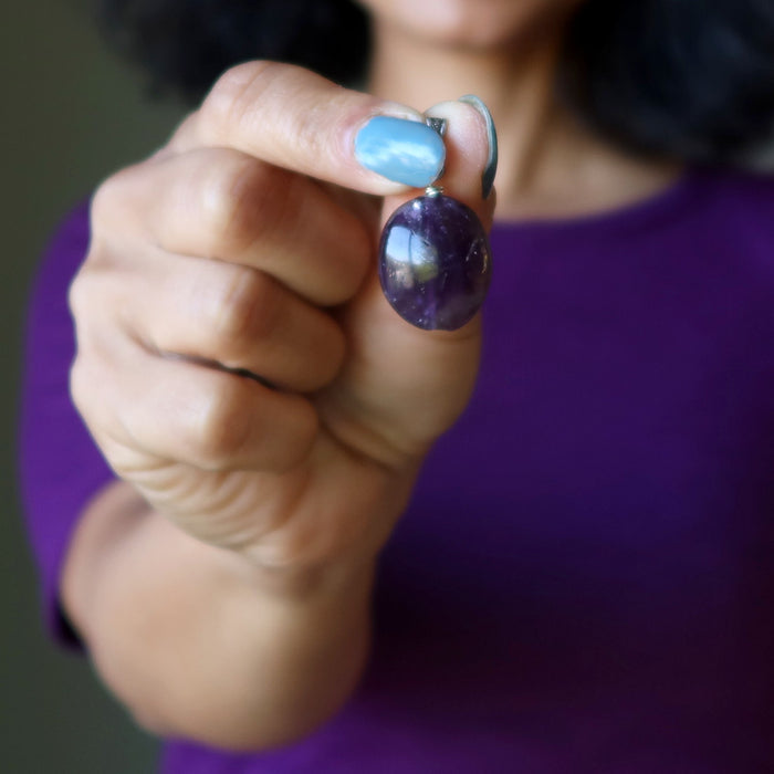 Purple Amethyst pendant