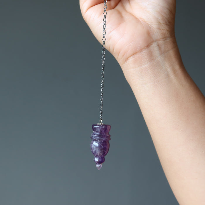 amethyst pendulum