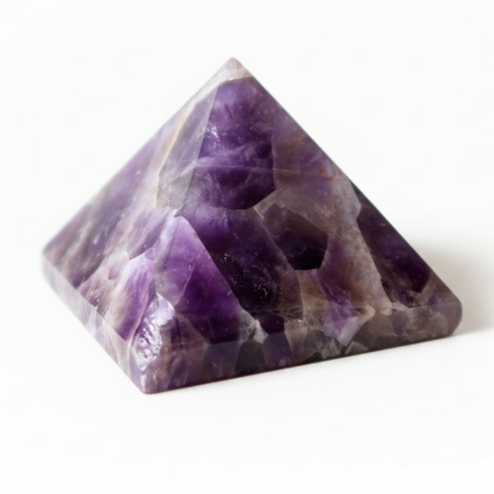 Amethyst Pyramid Dark Purple Wounded Warrior
