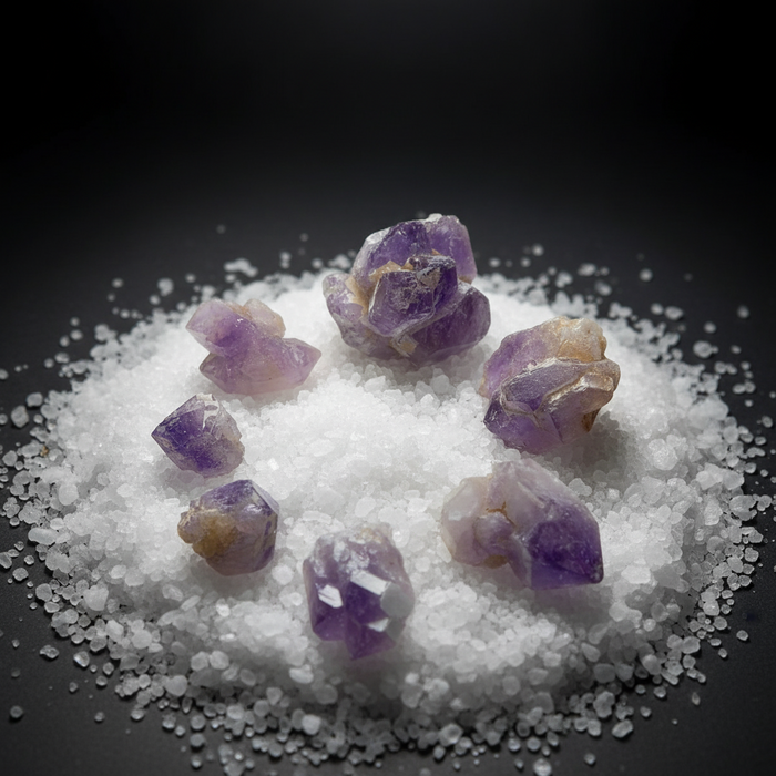 Amethyst Raw Crystal Double Terminated Stone