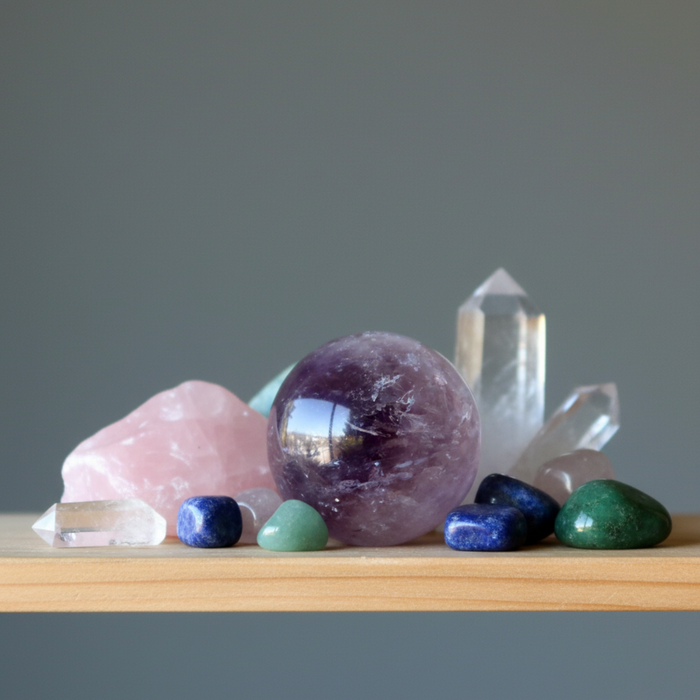 Amethyst Sphere High Archangel Crystal Ball