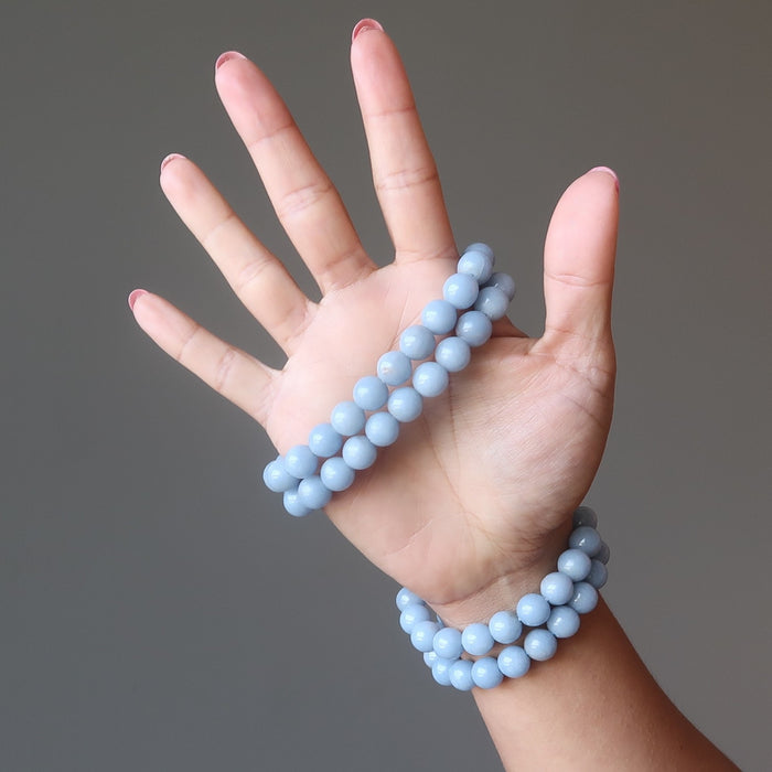 angelite bracelets