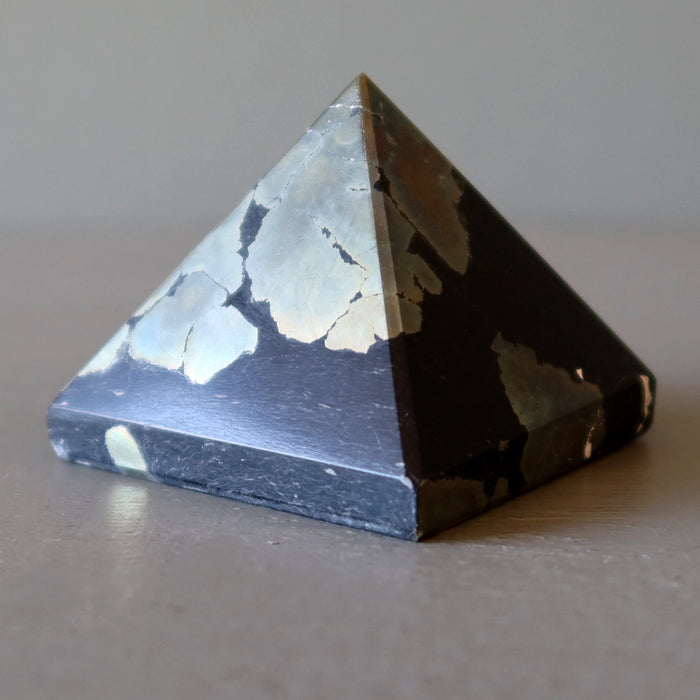 Apache Gold Pyramid Pyrite Wisdom Stone