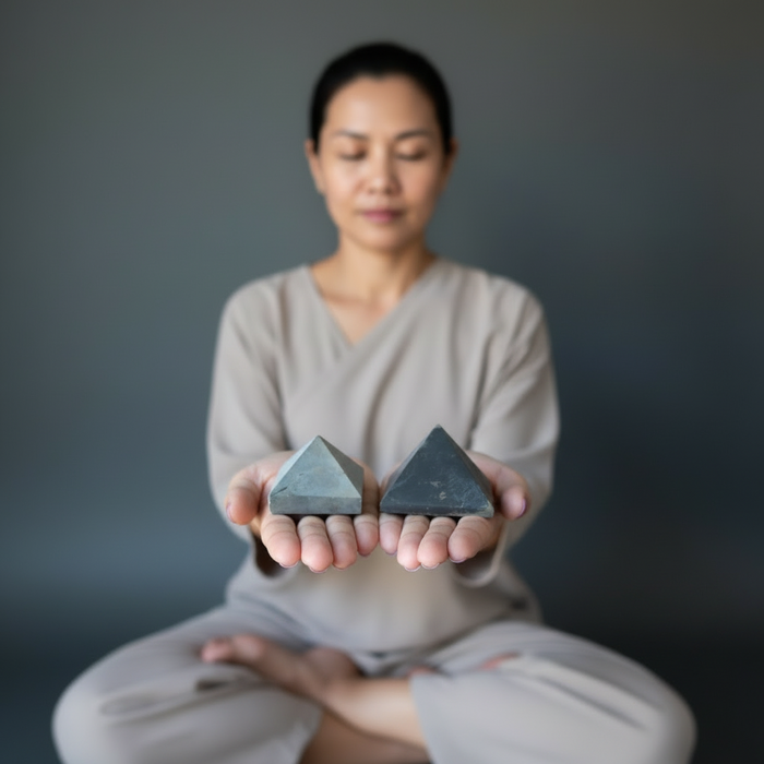 Apache Gold Pyramid Pyrite Wisdom Stone