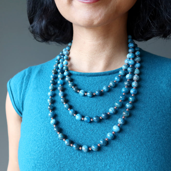 apatite necklaces