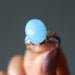 aquamarine oval ring