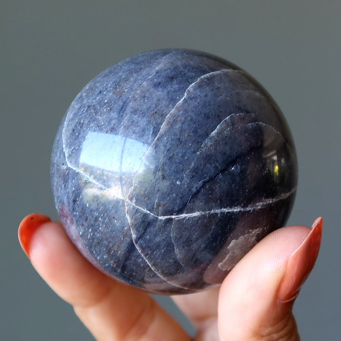 blue aventurine crystal ball