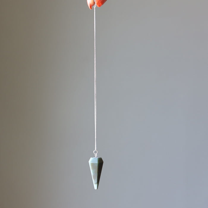 green aventurine pendulum