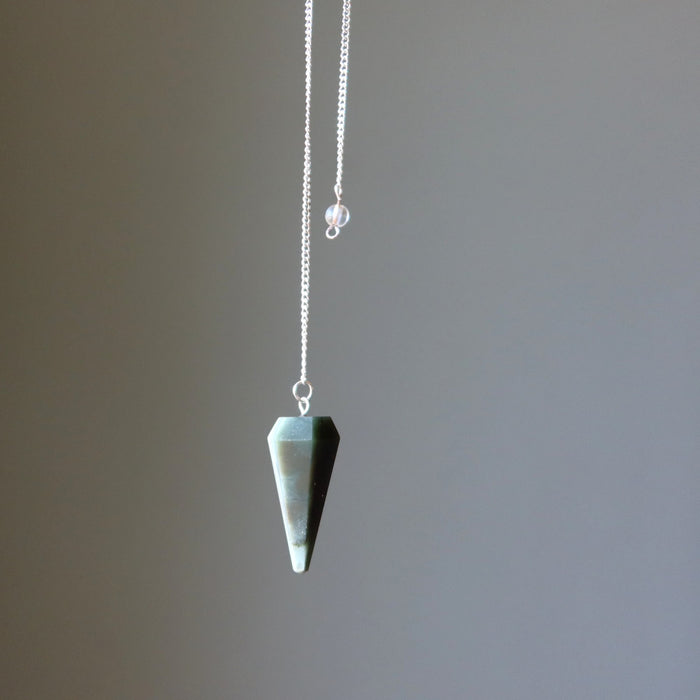 green aventurine pendulum