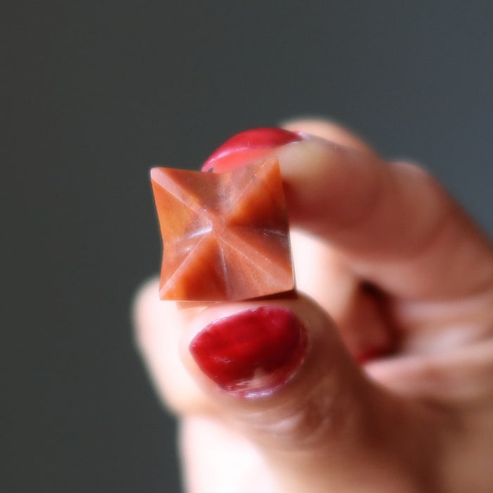 red aventurine merkaba