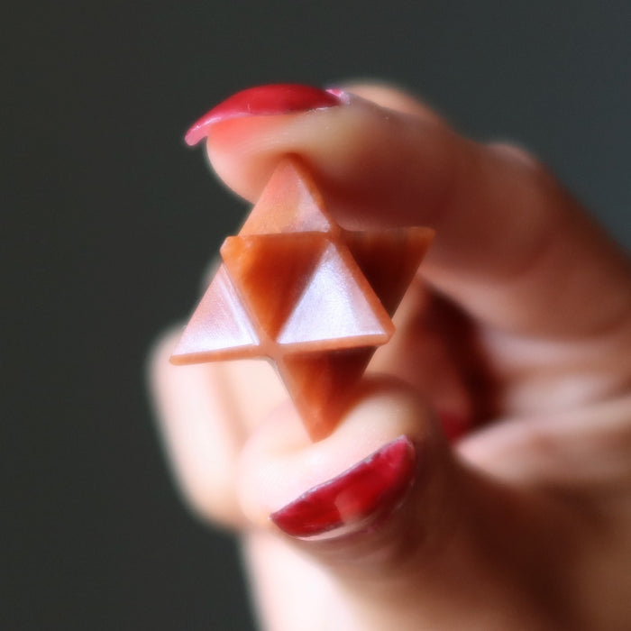 red aventurine merkaba