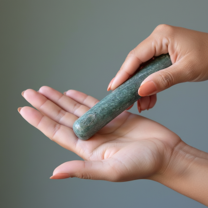 Green Aventurine Massage Wand Money Circulation