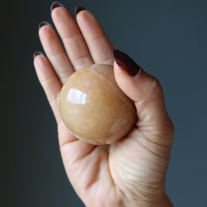 golden yellow aventurine sphere