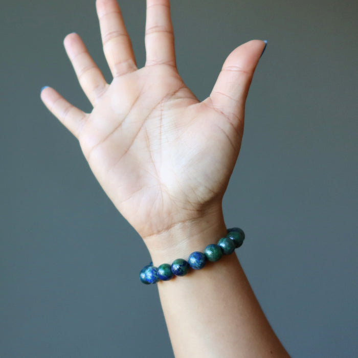 azurite malachite bracelet
