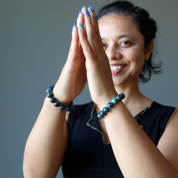 azurite malachite bracelets