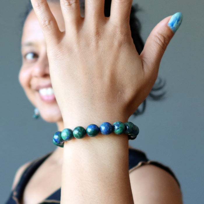 azurite malachite bracelets
