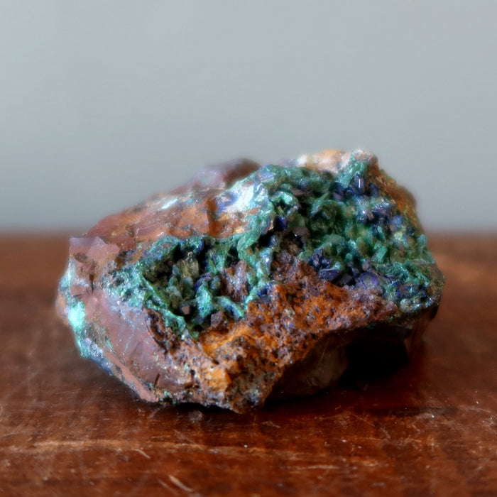 Azurite Malachite Cluster Feel the Earth Stone 2 Inch