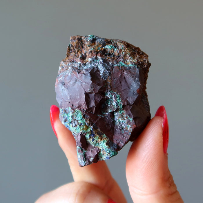 Azurite Malachite Cluster Feel the Earth Stone 2 Inch