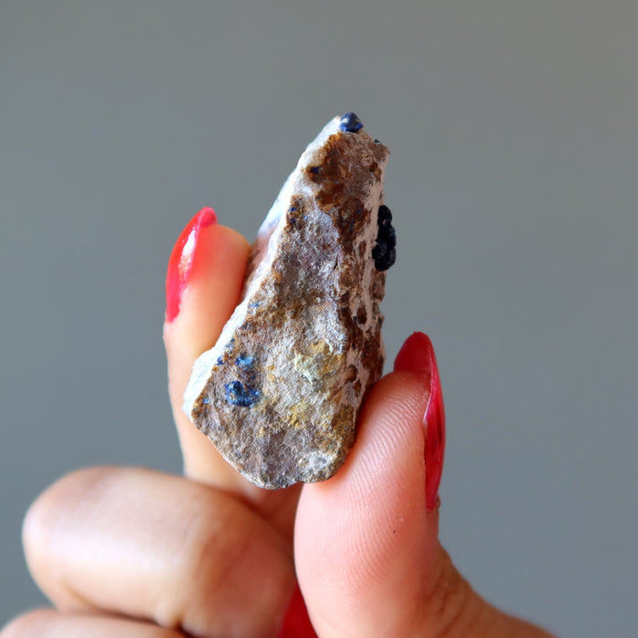 Azurite Cluster Spiritual Nature Artistry Blue Gem Mineral