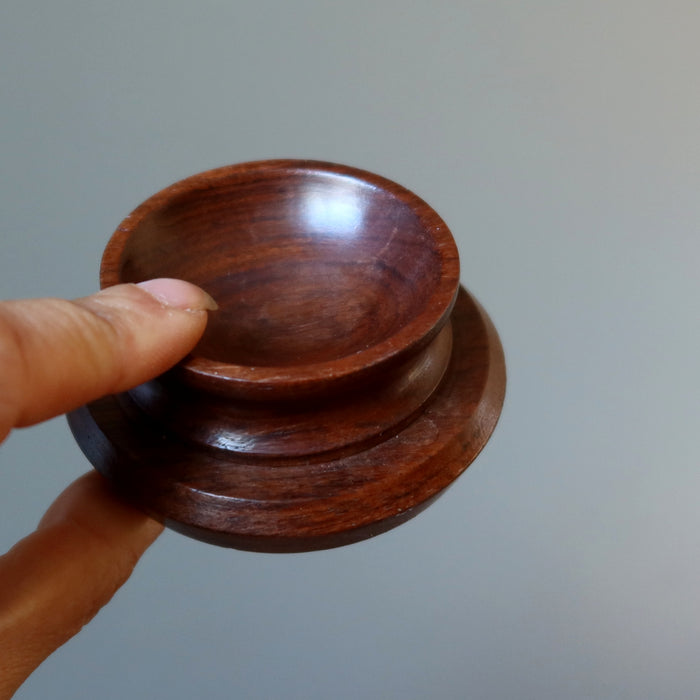 Display Stand Rosewood for Ball Egg and Stones