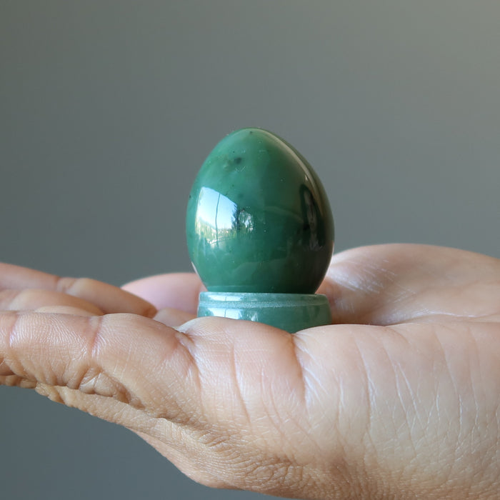 Gemstone Display Stand for Crystal Balls and Eggs