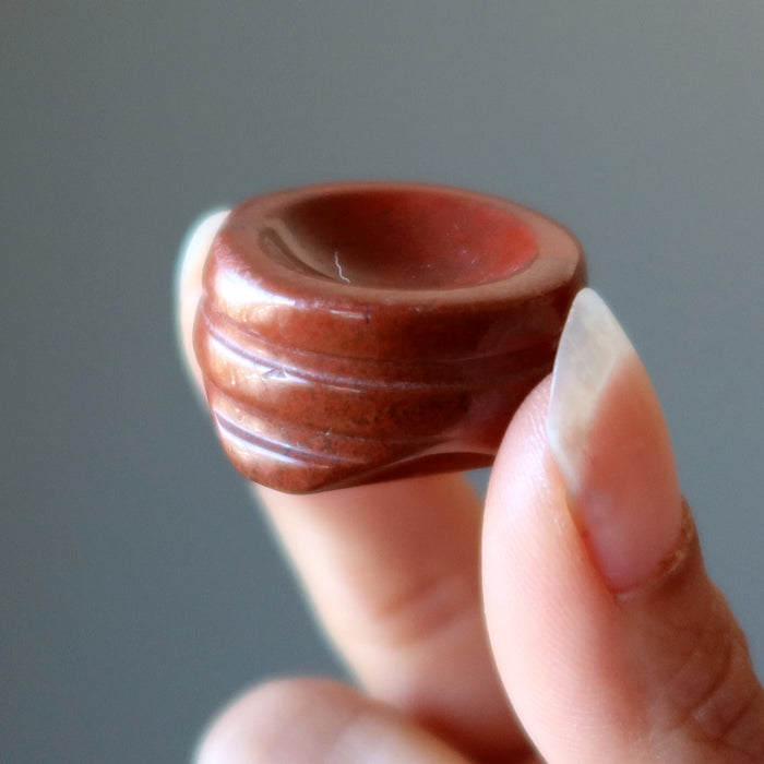 Gemstone Display Stand for Crystal Balls and Eggs