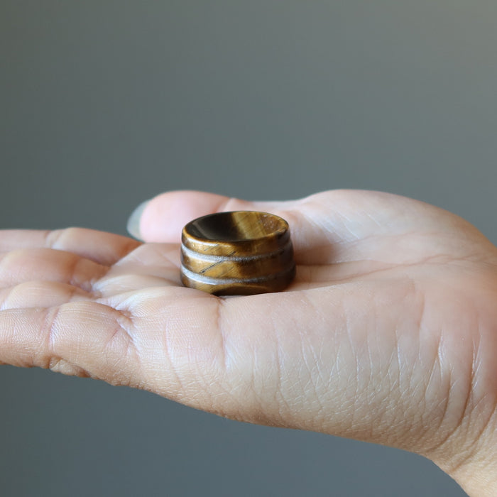 Gemstone Display Stand for Crystal Balls and Eggs